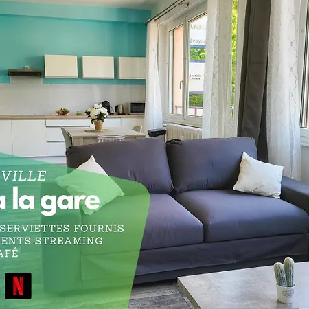 Appartement Confortable - Gare Épinal Buitenkant foto
