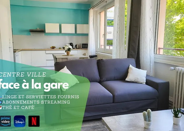Appartement Confortable - Gare